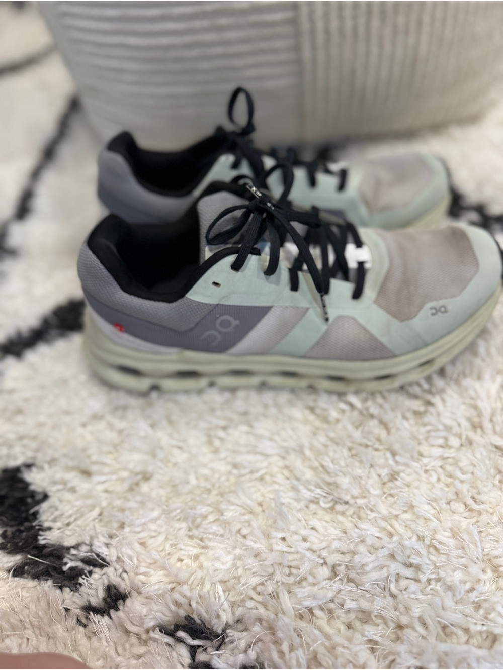 On Cloudrunner Women’s 9.5 Frost Aloe Running Shoes Sneakers - Picture 2 of 12